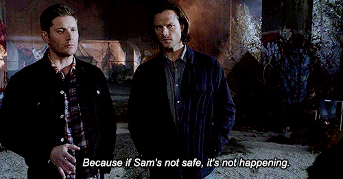 dean-sam-must-be-safe-by-out-in-the-open.gif
