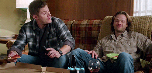sam-and-dean-comforable-on-jodys-couch-by-itsokaysammy